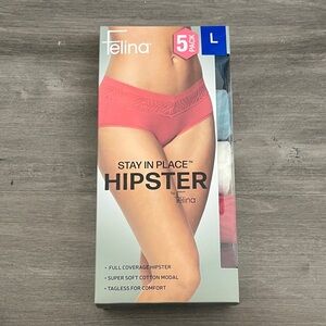 Felina Stay in Place Hipster 5-Pack - Vibrant Colors